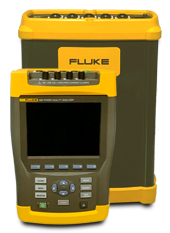 image depicting repair service for Fluke 433, 434, 435, 437, 438, 1735, 1750 power quality analyzer recorder needing calibration